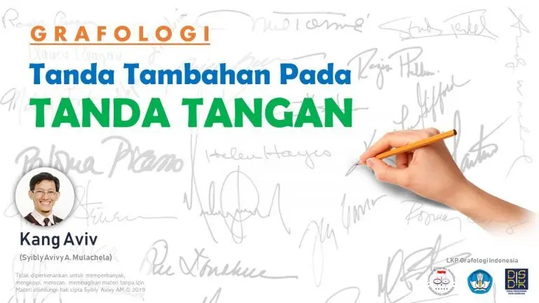 Materi 03 TANDA TAMBAHAN PADA TANDA TANGAN